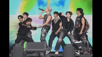 Fans at Glastonbury are ecstatic over the first-ever K-pop group to perform at the festival.