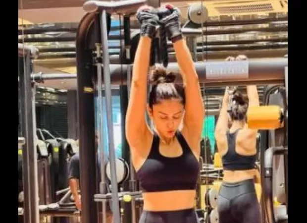 Actress Rakul Preet Singh shares powerful strength training pics.