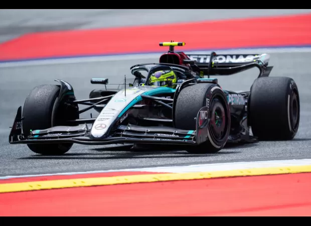 Hamilton is unhappy with his performance in the Austria Sprint qualifying race as Verstappen secures first place.