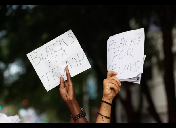 Trump joins Black Business Roundtable to celebrate support of Black voters, despite previous controversies.