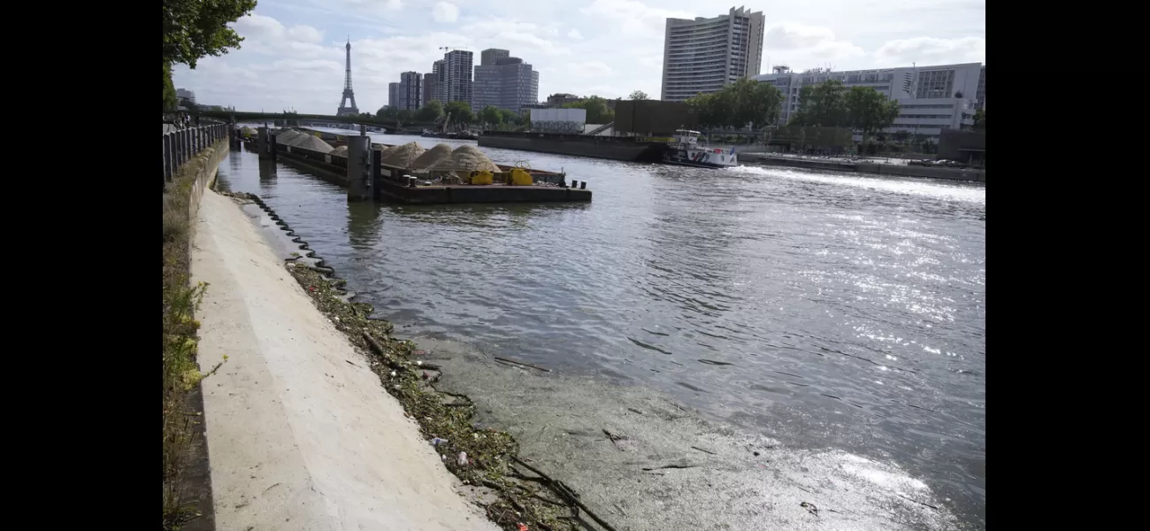 The E. coli levels in the Seine River are still a concern with the Paris Olympics approaching in less than a month.