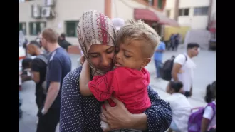 Children with injuries and illnesses are being taken out of Gaza for medical treatment for the first time in weeks.