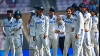 India sets new record for highest team total in women's Test cricket