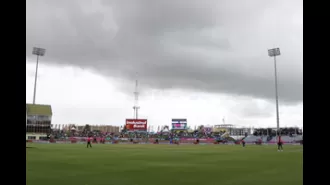 Possible paraphrase: Potential for rain in Barbados during India vs South Africa T20 World Cup 2024 final.