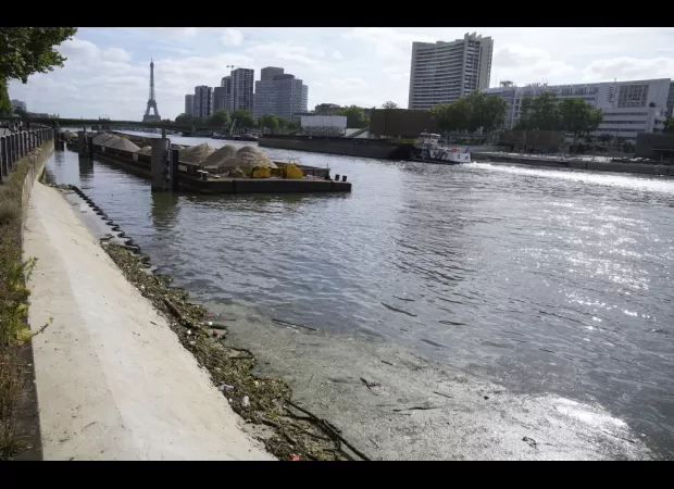 The E. coli levels in the Seine River are still a concern with the Paris Olympics approaching in less than a month.