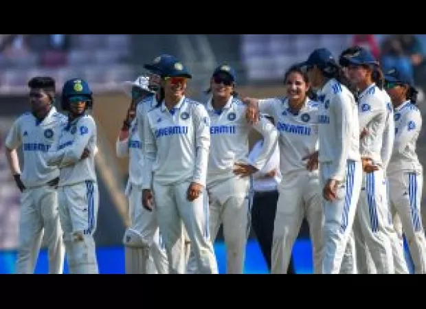 India sets new record for highest team total in women's Test cricket