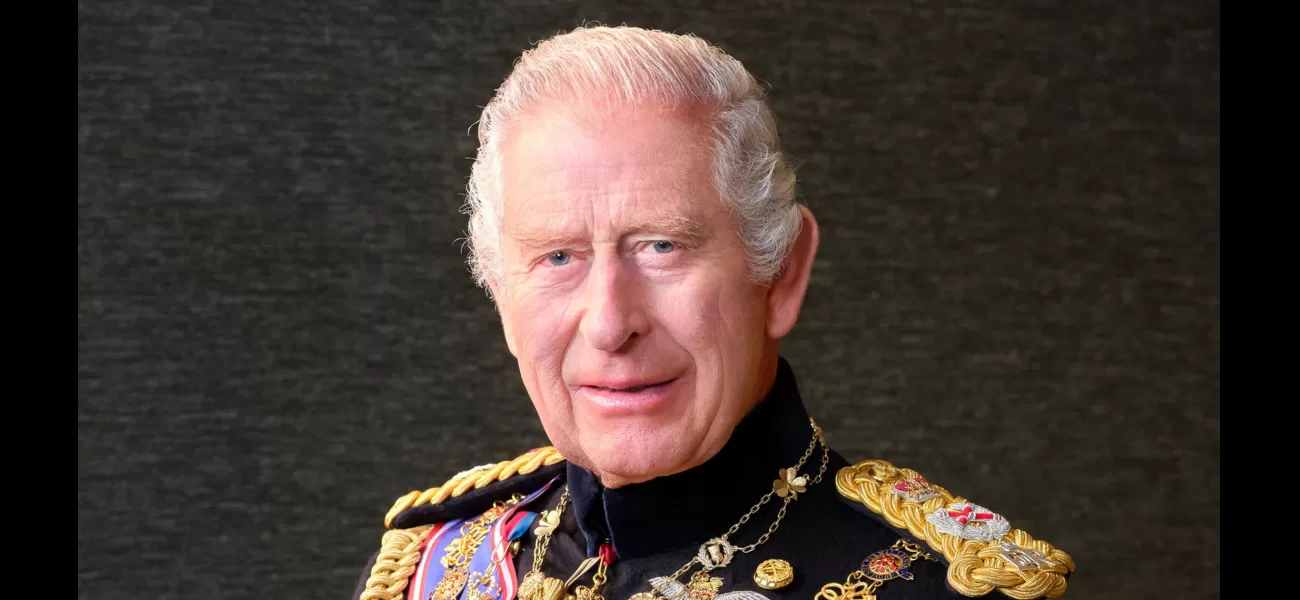 Official palace unveils new portrait of King Charles in honor of Armed Forces Day.