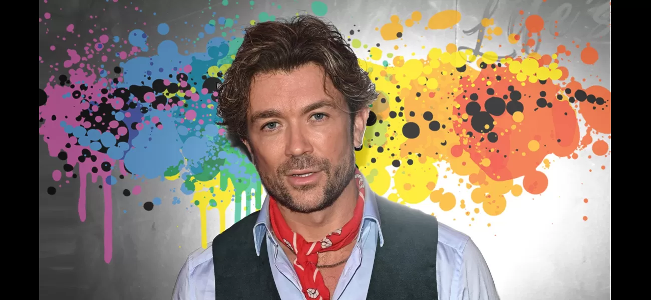 Actor Emrhys Cooper struggled with his homosexuality and self-destructive behavior before finding happiness in his identity.