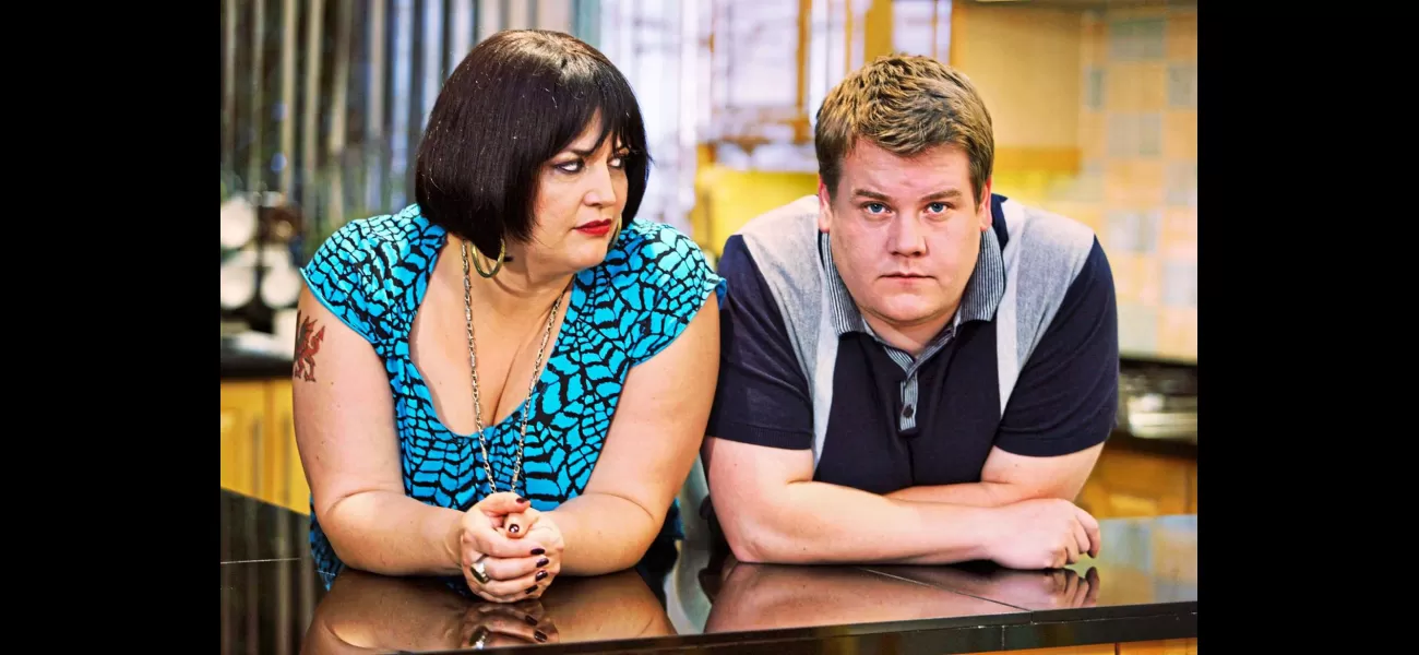 Peta calls on Corden and Jones to alter Gavin and Stacey.
