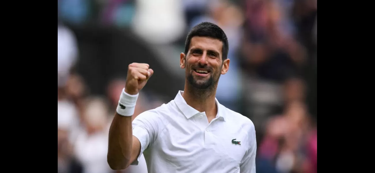Djokovic credits fellow tennis player for inspiring his Wimbledon comeback.