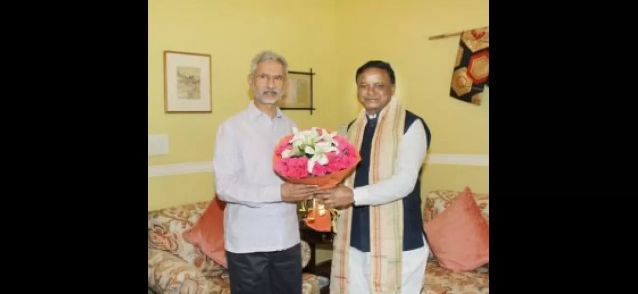 Majhi requests Jaishankar to establish a consulate for UAE in Odisha.