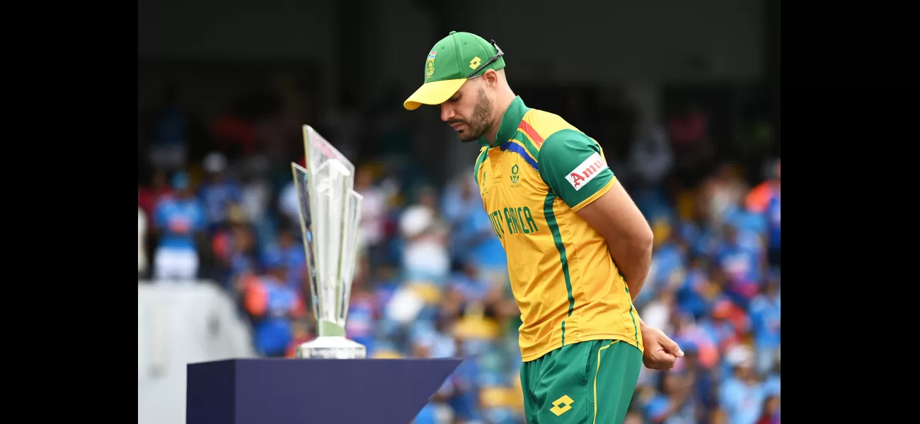 Markram upset as India win T20 World Cup, South Africa choke in final.