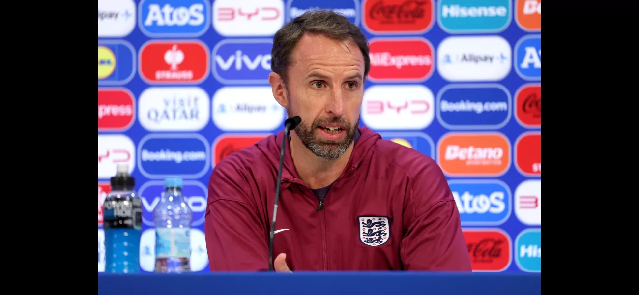 England coach Gareth Southgate confirms a key player will not be starting against Slovakia and hints at the potential starting lineup.