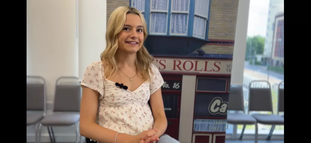 Coronation Street's new character Sydney Martin shares why Joel should be afraid of Betsy, DS Swain's daughter.