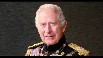 Official palace unveils new portrait of King Charles in honor of Armed Forces Day.