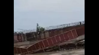 Another bridge has collapsed in Bihar, marking the fifth one to do so in just 11 days.