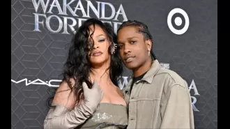 Rihanna playfully taunts A$AP Rocky while rapping along to GloRilla's new track.