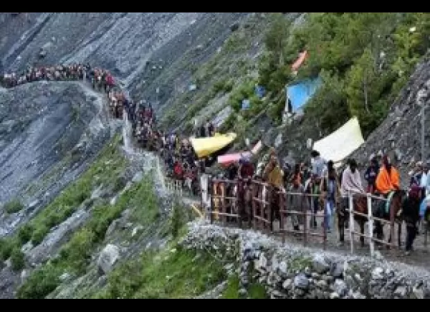 On the first day of the Yatra, more than 13,000 pilgrims visited the Amarnath shrine.