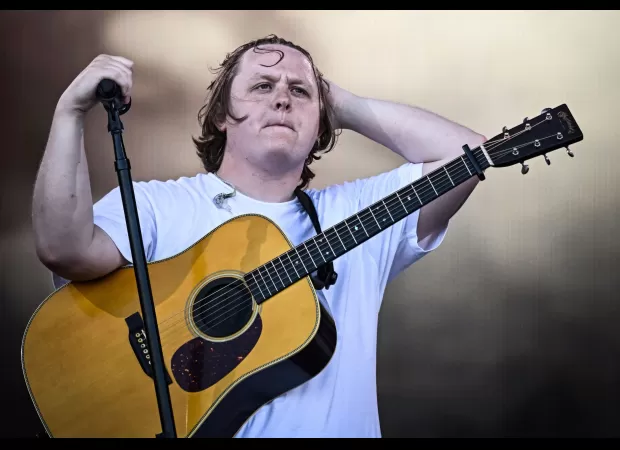 Lewis Capaldi makes a low-key comeback at Glastonbury after emotional breakdown during performance.