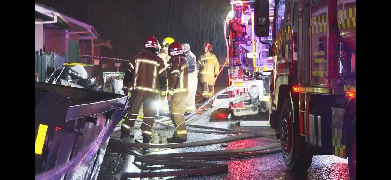 Ingleburn townhouse in Sydney destroyed by suspicious fire.