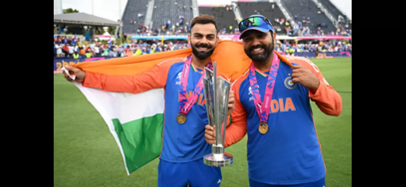 Rohit Sharma follows Virat Kohli's lead and announces retirement from T20Is.