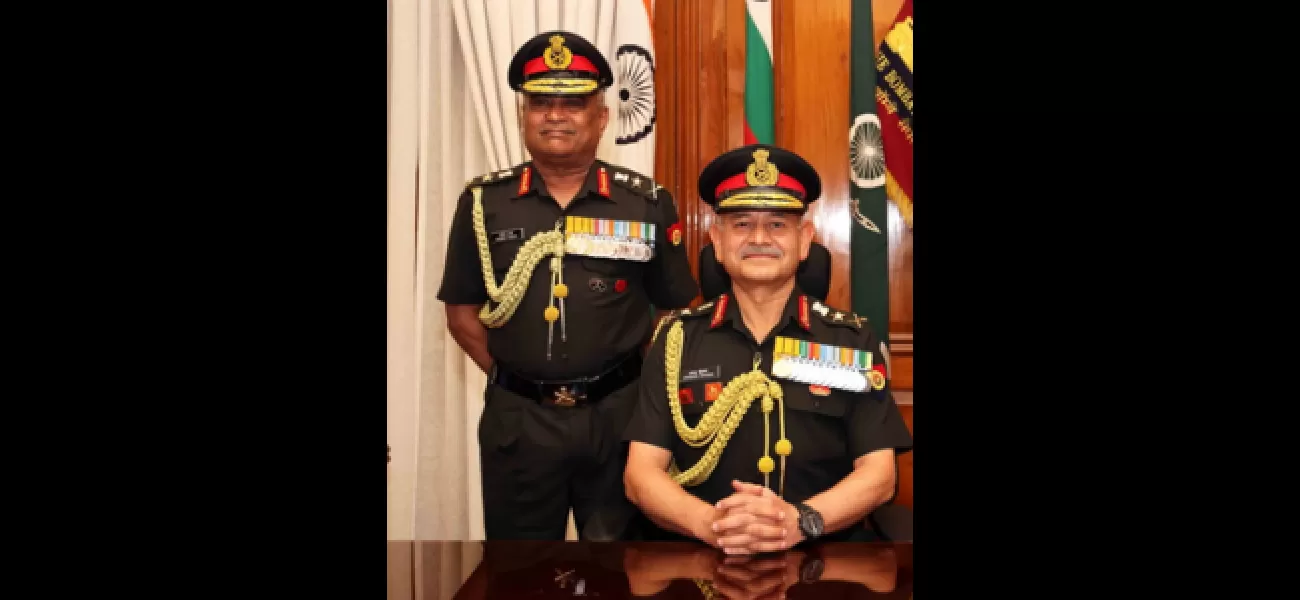 Upendra Dwivedi assumes role of Army Chief, succeeding previous leader.