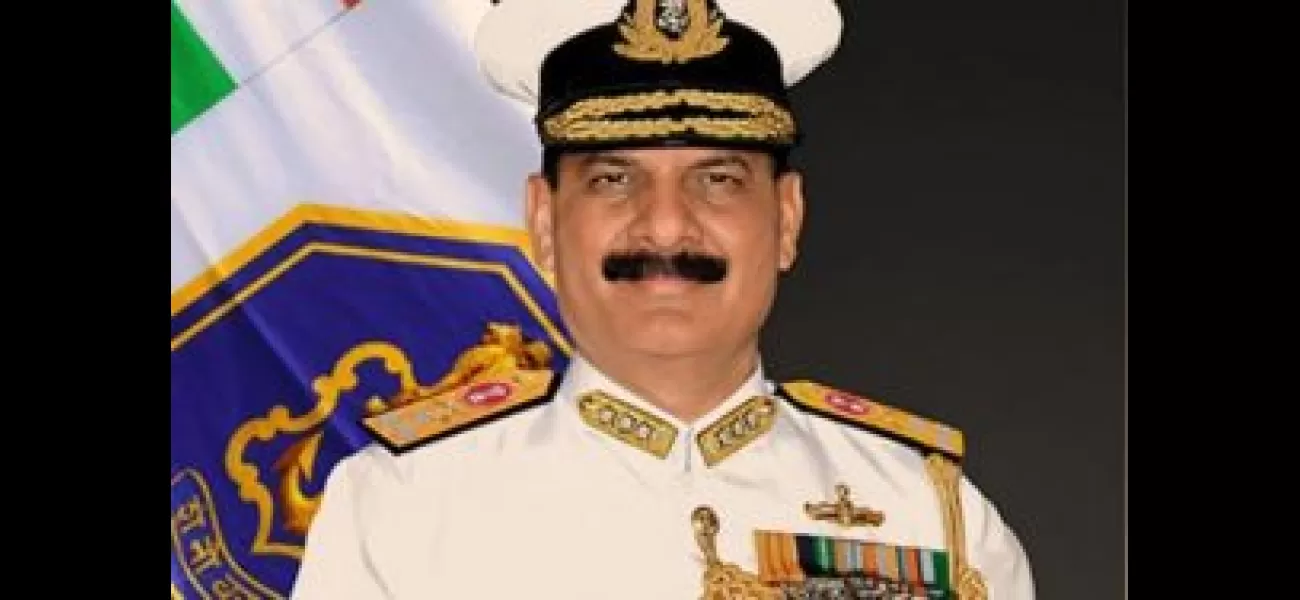 Navy Chief Dinesh Tripathi starts trip to Bangladesh for five days.