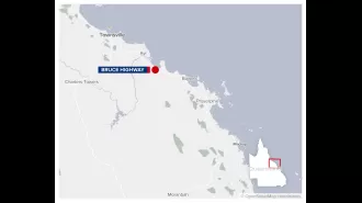 Many individuals injured, some critically, in car accident on Queensland highway involving seven people.