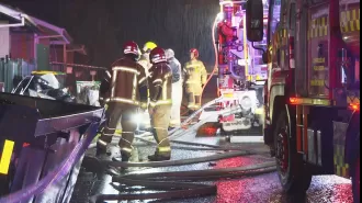 Ingleburn townhouse in Sydney destroyed by suspicious fire.