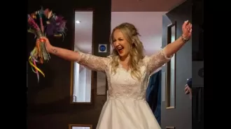 I reached the end of the aisle on my wedding day, but no one was there to greet me.