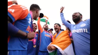 MS Dhoni expresses gratitude for winning the T20 World Cup on his birthday.
