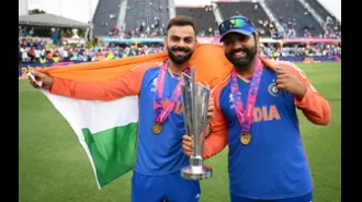 Rohit Sharma follows Virat Kohli's lead and announces retirement from T20Is.