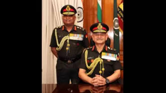 Upendra Dwivedi assumes role of Army Chief, succeeding previous leader.