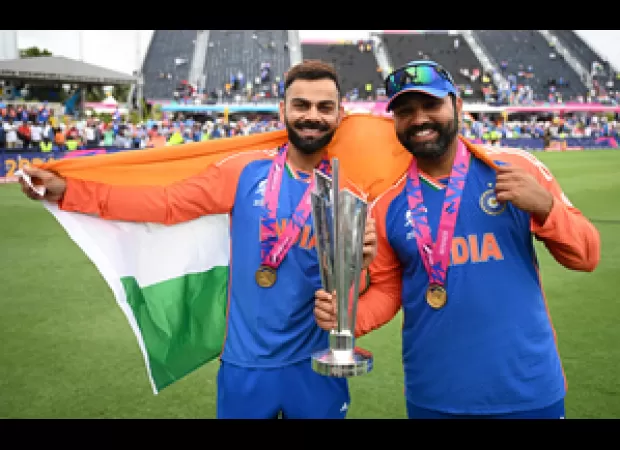 Rohit Sharma follows Virat Kohli's lead and announces retirement from T20Is.