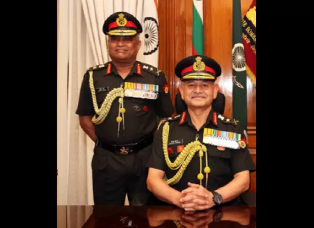 Upendra Dwivedi assumes role of Army Chief, succeeding previous leader.