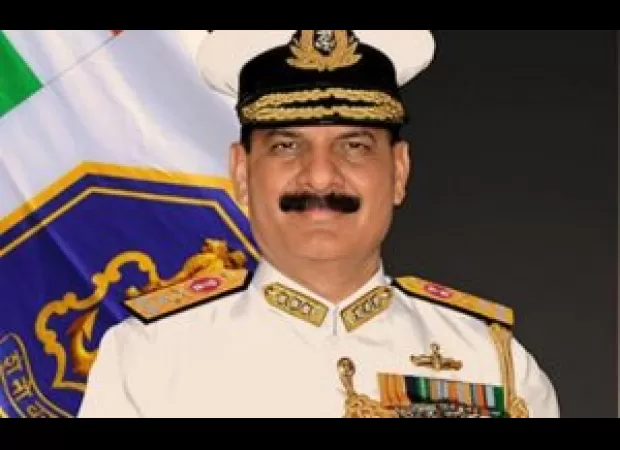 Navy Chief Dinesh Tripathi starts trip to Bangladesh for five days.