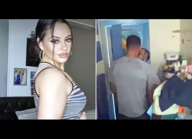 A married prison officer, who was allegedly caught on camera having sexual relations with an inmate, is also a swinger.