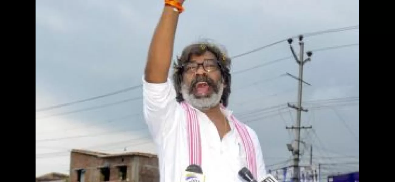 Hemant Soren, former Jharkhand CM, vows to fight against feudal forces in a rebellion.