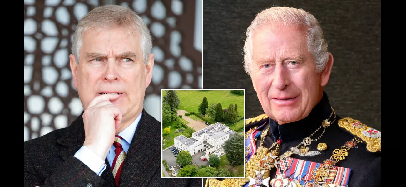 King Charles has a plan for what to do with Prince Andrew's home once he is no longer allowed to live there.