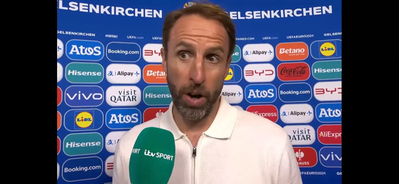 Southgate almost made a big mistake with Bellingham in England's Euro 2024 victory against Slovakia.