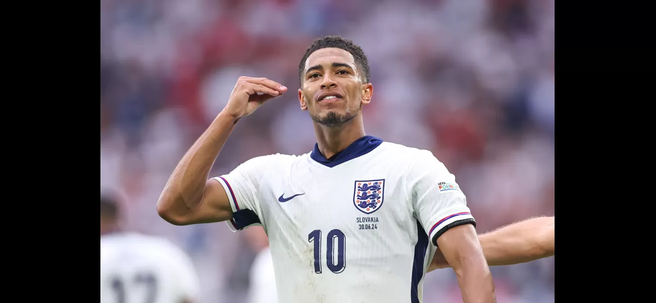 Jude Bellingham shares the meaning behind his 'who else' celebration following his goal for England against Slovakia.