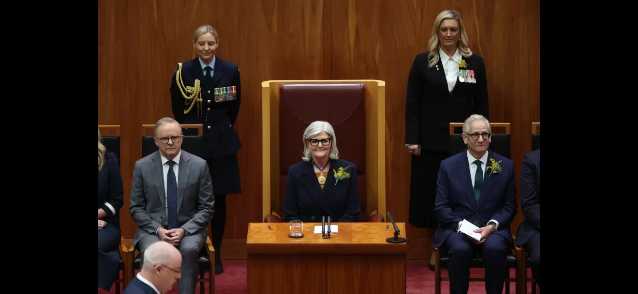 Samantha Mostyn becomes Australia's new governor-general after being sworn in.