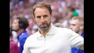 Gary Neville criticizes Gareth Southgate for making an 'illegal' mistake during the Euro 2024 game against Slovakia.