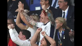 Ed Sheeran ecstatic over England's surprise victory against Slovakia, advancing them to Euro 2024 quarter-finals.