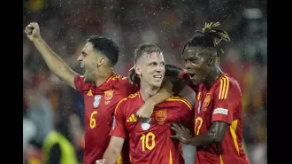 Spain coach announces picks for Euro 2024 favorites in advance of quarterfinal game against Germany.