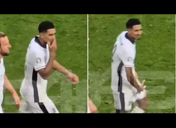 Jude Bellingham clarifies offensive gesture following England's victory over Slovakia in Euro 2024.