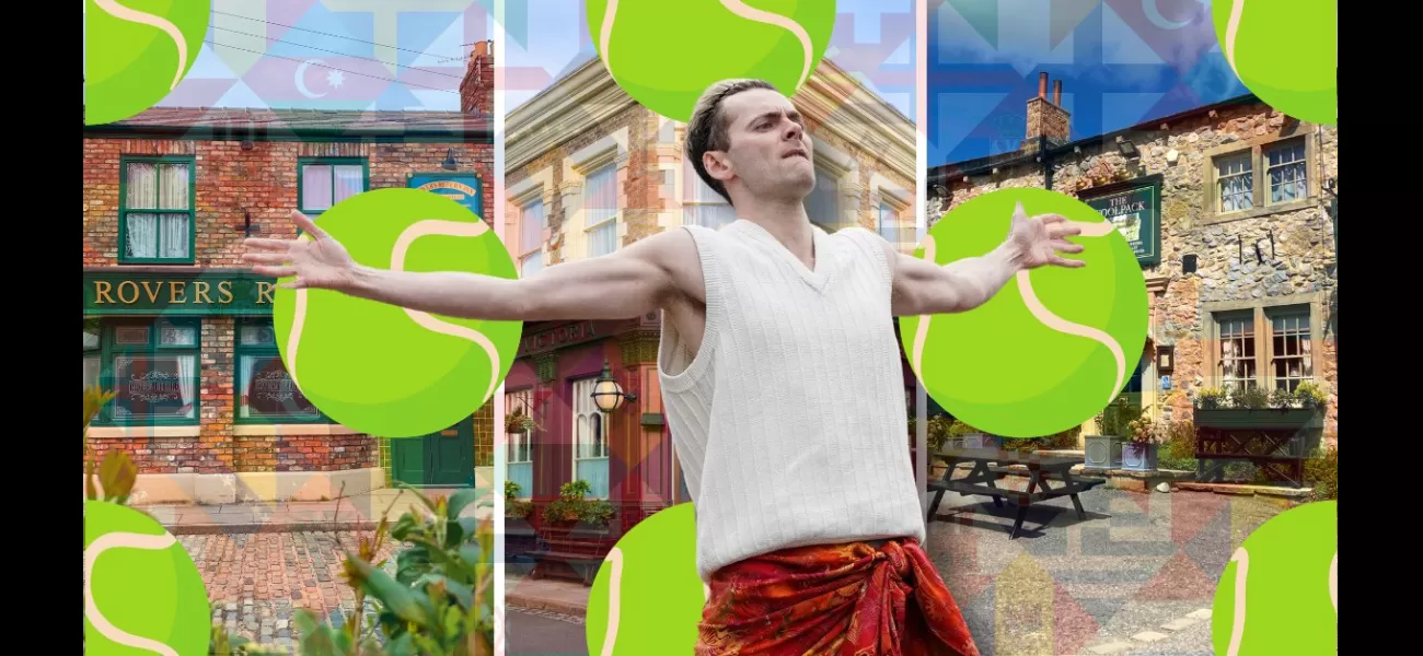 What are the TV schedules for EastEnders, Coronation Street, and Emmerdale during the Euros and Wimbledon?