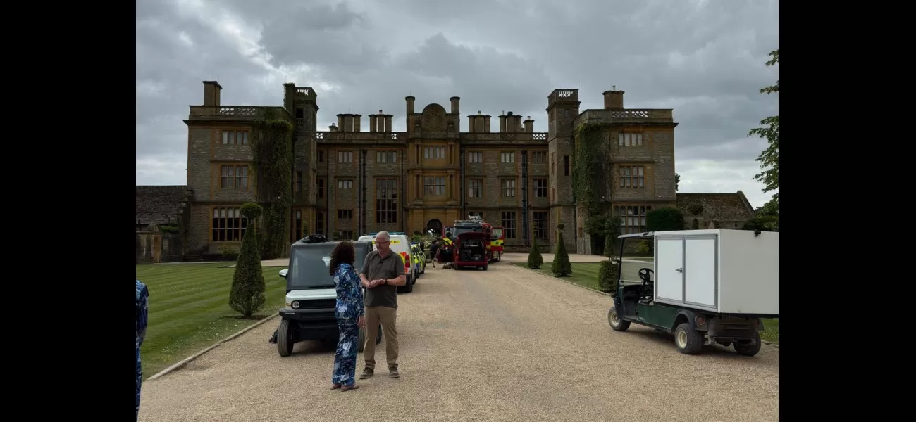 A high-end hotel closed due to a chemical leak that resulted in massive clouds of smoke.