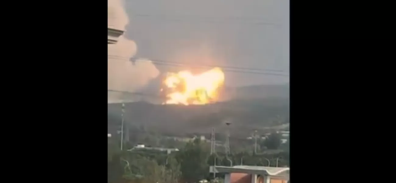 Chinese rocket crashes into hills due to unexpected launch.