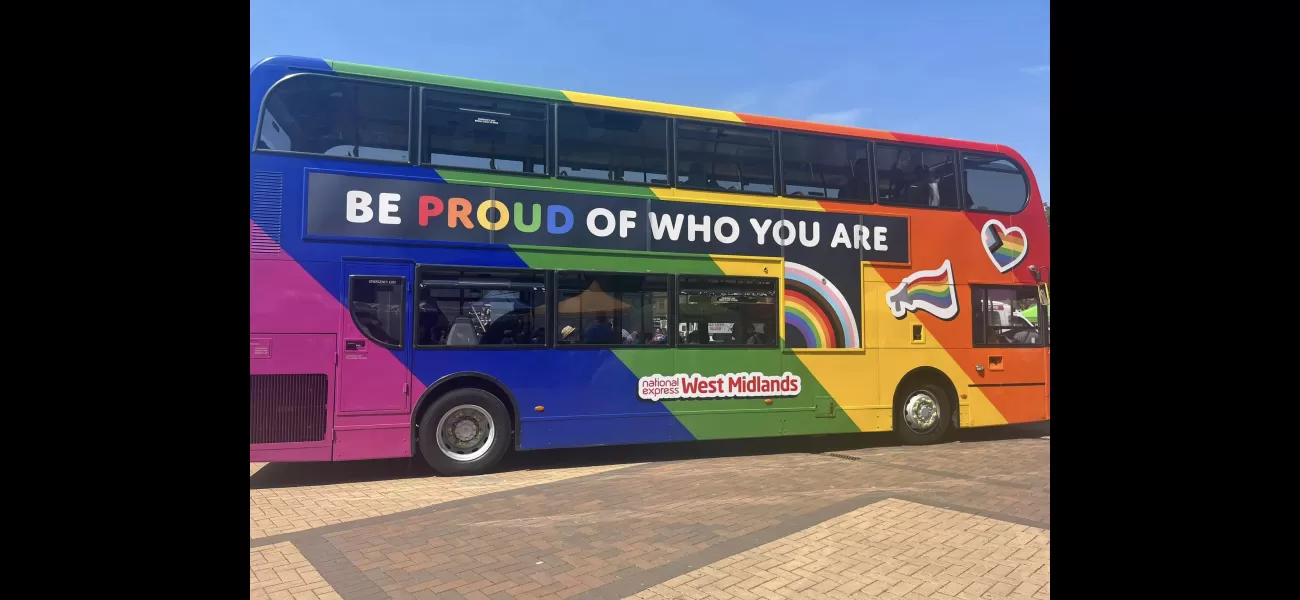 National Express causes uproar with controversial change to their Pride bus.